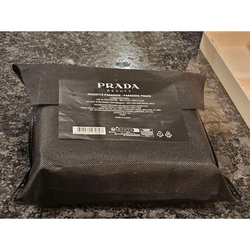 Prada Black & Pink Square Hard Travel Case NWT - Picture 16 of 17